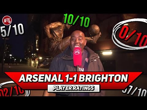 Arsenal 1-1 Brighton No Intensity & No Passion! They Let Ramsey & Cech Down! | Player Ratings