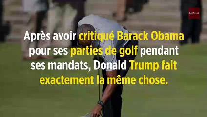 Donald Trump est un tricheur... du moins au golf