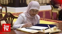 Tengku Maimun takes oath of office as Chief Justice