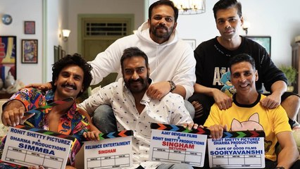 Akshay Kumar, Ajay Devgn & Ranveer Singh came together for Rohit Shetty's Sooryavanshi | FilmiBeat