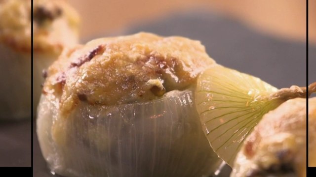 Gourmand - Microbiote : oignons farcis