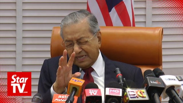 Dr M: I am not quite satisfied with Bersatu