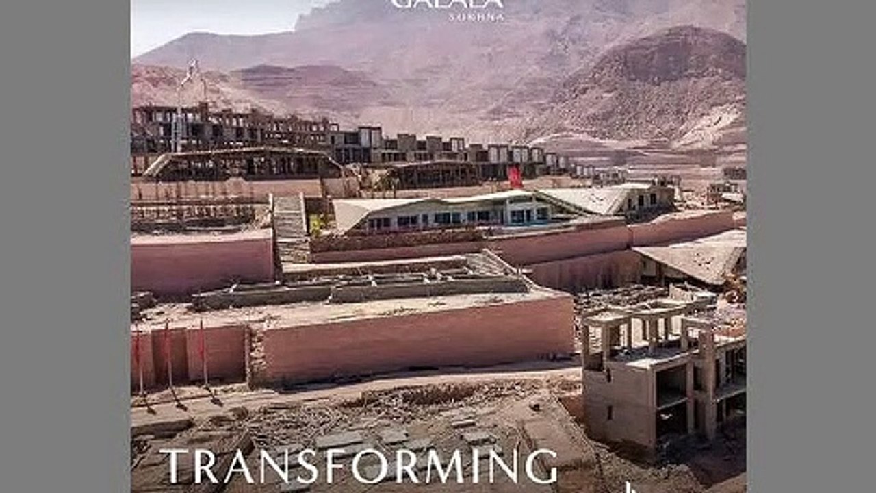 شالية غرفة نوم للبيع بالتقسيك علي 7 سنوات في المونت جلالة العين السخنة