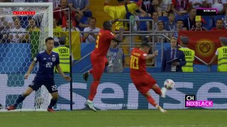 Belgium 3-2 Japan 2018 W.C All goals & Highlights 4K/UHD