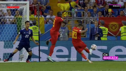 Belgium 3-2 Japan 2018 W.C All goals & Highlights 4K/UHD