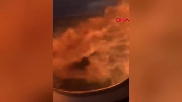 Dha Dış - Rusya'da Yanan Uçaktaki Yolcu, Facia Anlarını Kaydetti