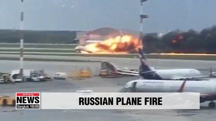 Forty-one people killed in Russian passenger plane fire