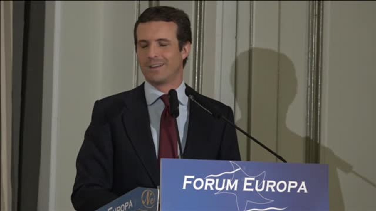 Casado rechaza alianzas postelectorales con el PSOE tras el 26M