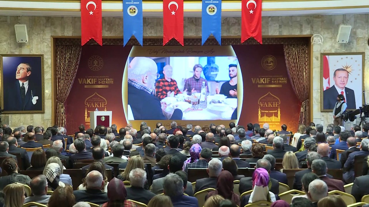 Vakıflar Haftası Açılış Töreni - Detaylar - TBMM