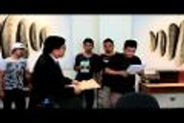 Behind-the-scenes footages of The Charlie Fry Story