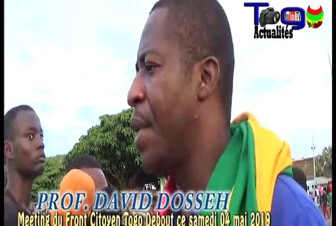 Notre détermination elle demeure inchangée, nous sommes toujours sur le chemin vers la liberté de notre pays le Togo