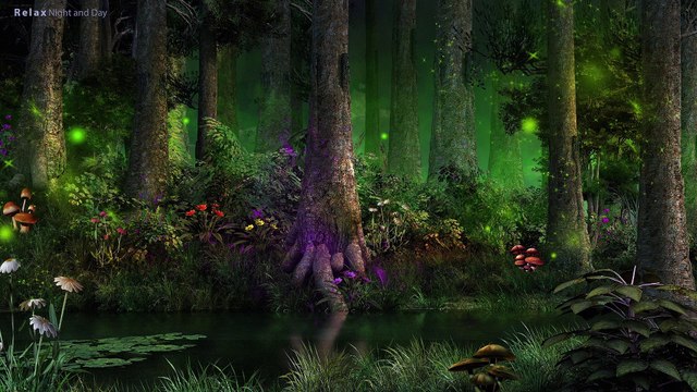 Peaceful Music Enchanted Forest Relaxing Music, Forest Music, Instrumental Music - 4K !