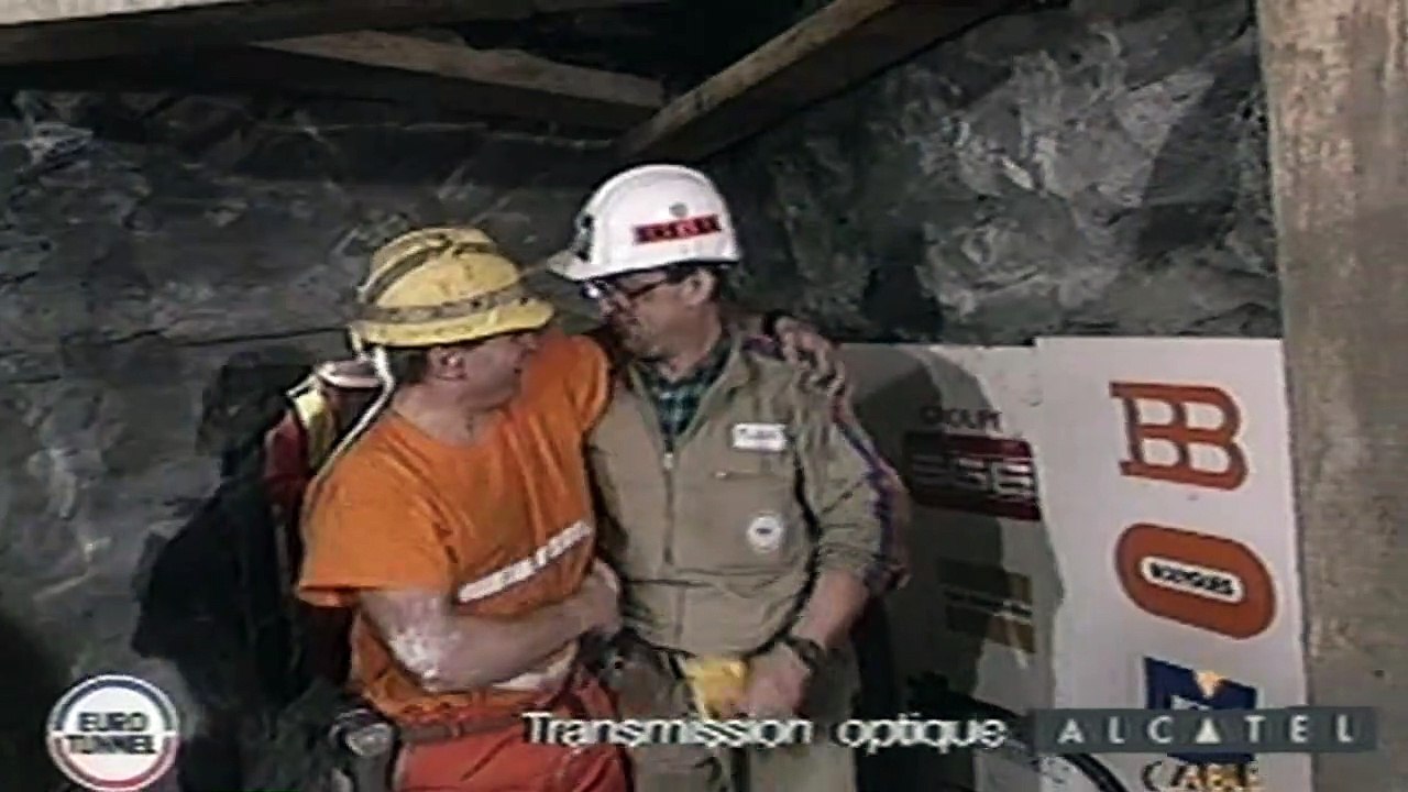 25 Jahre Eurotunnel: Umarmung unterm Ärmelkanal