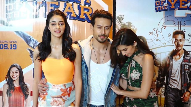 Tiger shroff Live Photoshoot with tara sutaria and ananya pandey