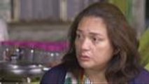 Mamay gives advice to Mang Cris regarding his conflict with her son