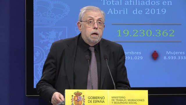 Granado valora los datos de afiliación de abril