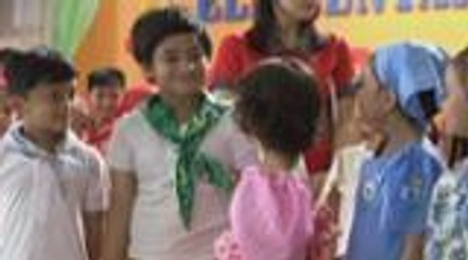 Ningning's class won the school presentation