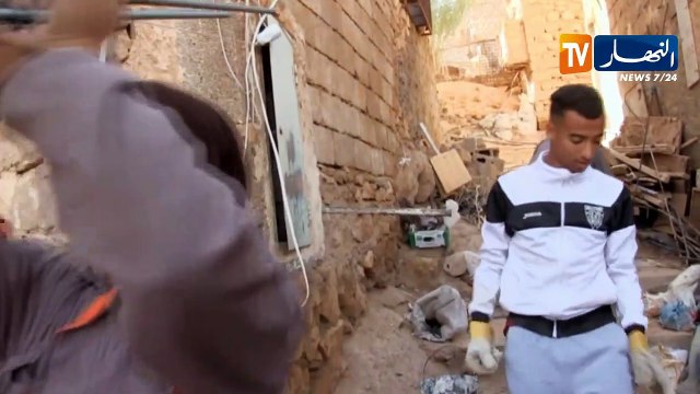 غرداية: مجموعة من شباب اليد فى اليد تعيد الحياة لعائلة