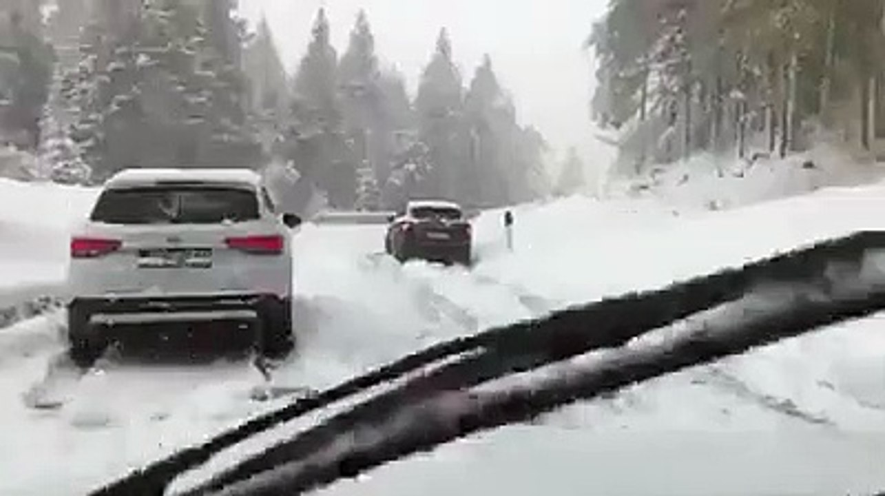 Slovenia snow in May
