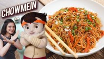 Chhota Bheem Special - Chow Mein Recipe - Street Style Veg Chowmein Recipe - Ruchi