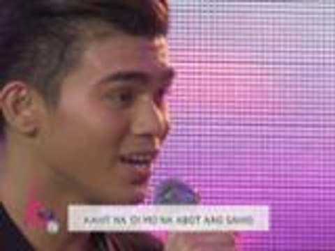 Inigo Pascual sings BUKO with Sofia Andres on Kris Tv