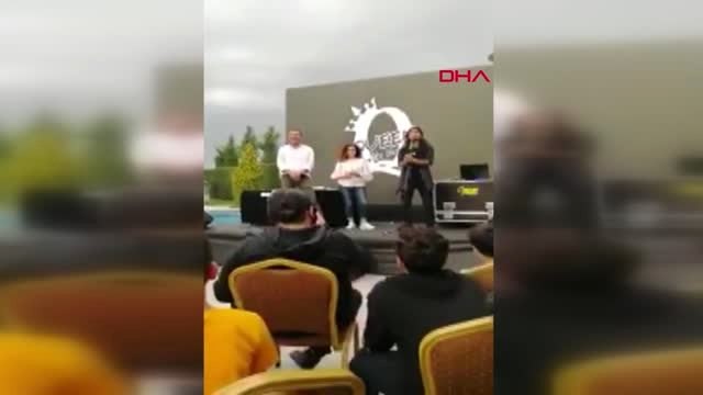 Konya 2 Kişinin Yaralandığı 'Yaza Merhaba' Partisindeki Sahne Böyle Devrildi