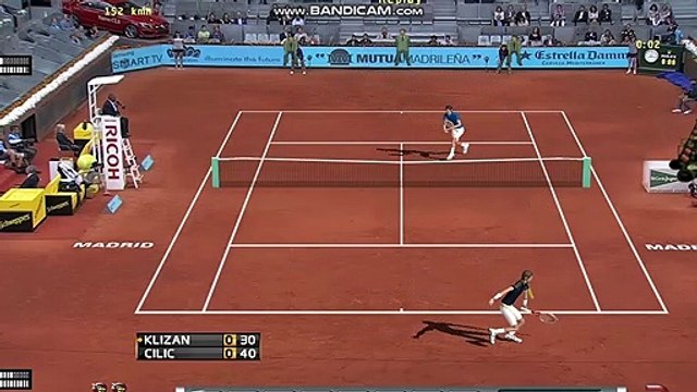 Marin Cilic vs Martin Klizan Highlights ATP 1000 - Madrid