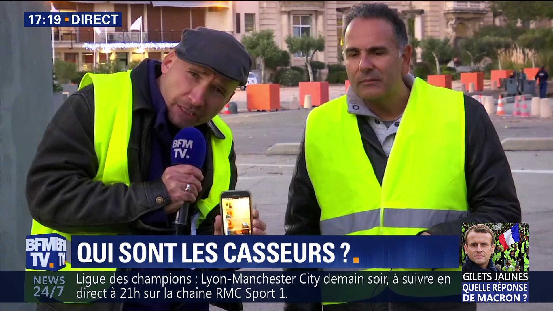 Gilets jaunes" sur les Champs-Élysées: Qui sont les casseurs ? - Vidéo  Dailymotion