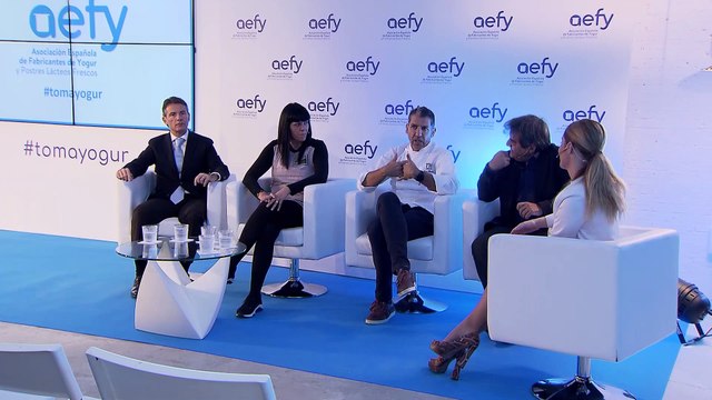 El Chef Paco Roncero apoya la campaña 'El yogur alimenta tu salud'