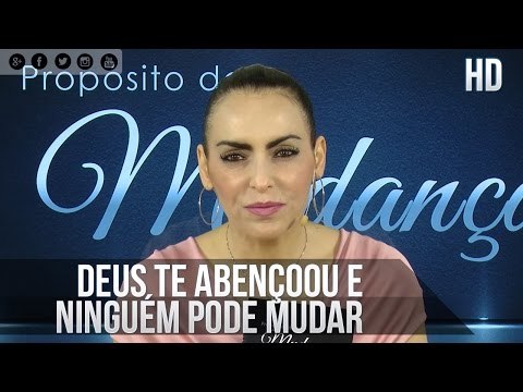 Deus te abençoou e ninguém pode mudar - Bispa Cléo