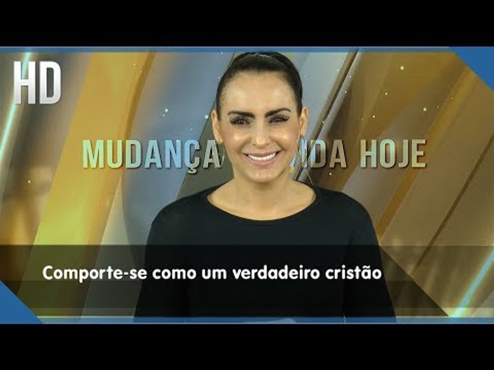 Comporte-se como um verdadeiro cristão // Bispa Cléo
