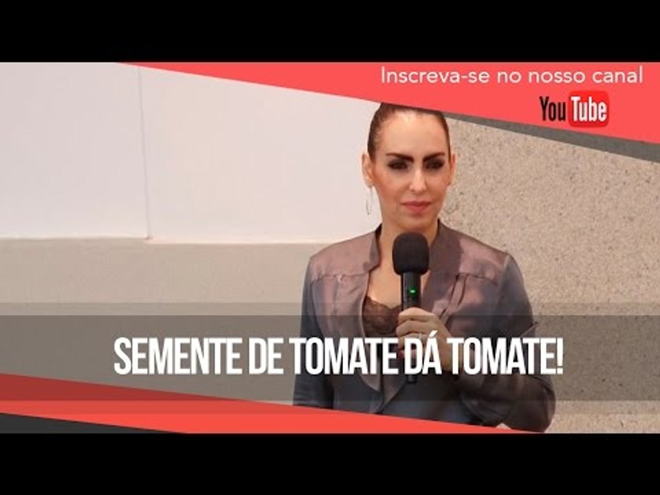 Semente de tomate dá tomate - Bispa Cléo// HD