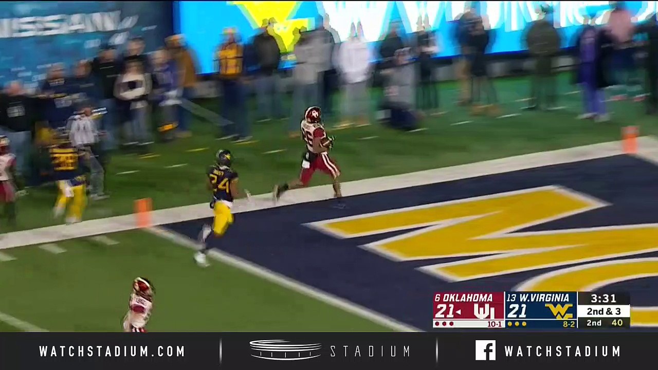 No. 6 Oklahoma vs. No. 13 West Virginia Football Highlights (2018)