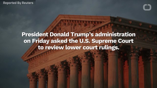 Trump Bid To Restrict Transgender Troops To U.S. Supreme Court