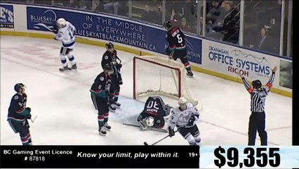 WHL Victoria Royals 1 at Kelowna Rockets 3