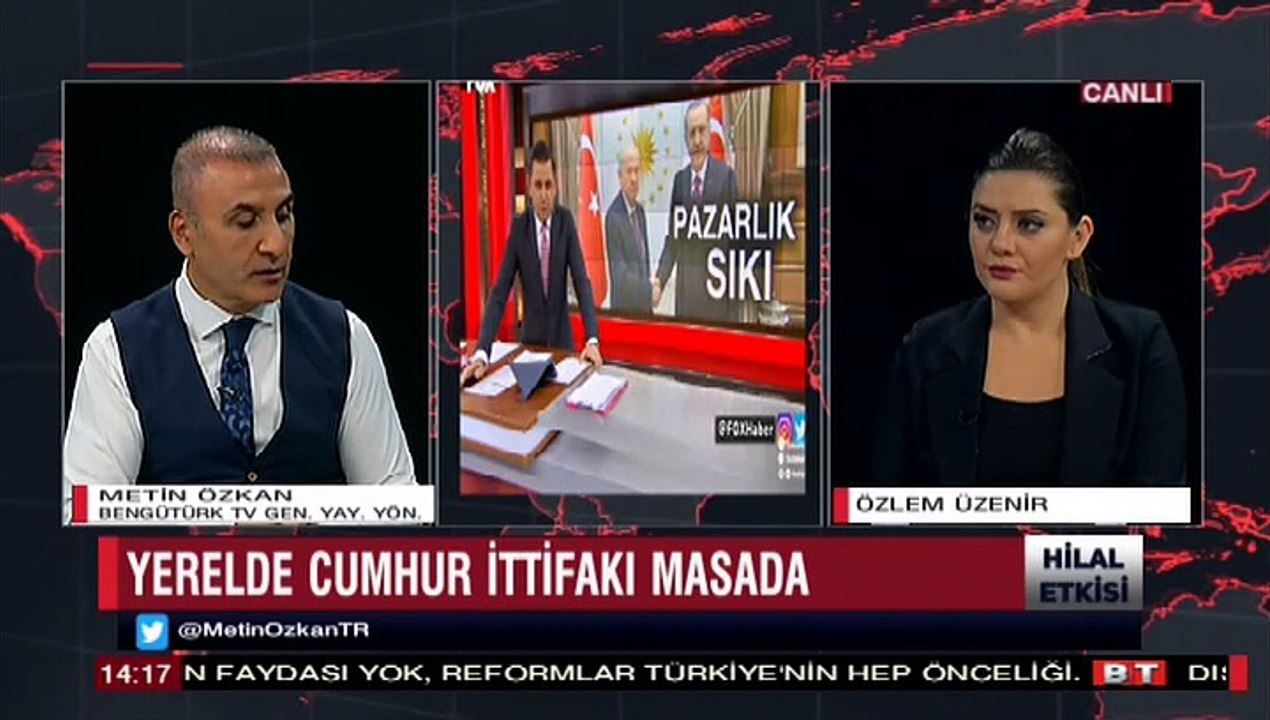 23 KASIM 2018 METİN ÖZKANLA HİLAL ETKİSİ
