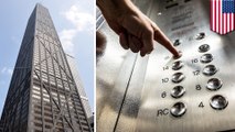 Penyelamatan lift: lift gedung jatuh dari lantai 84 - TomoNews