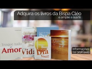 Adquira os livros da Bispa Cléo - Mais da Palavra de Deus