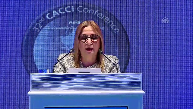 32. Asya-Pasifik Ticaret ve Sanayi Odaları Konfederasyonu Konferansı - Ticaret Bakanı Pekcan (1) - İSTANBUL