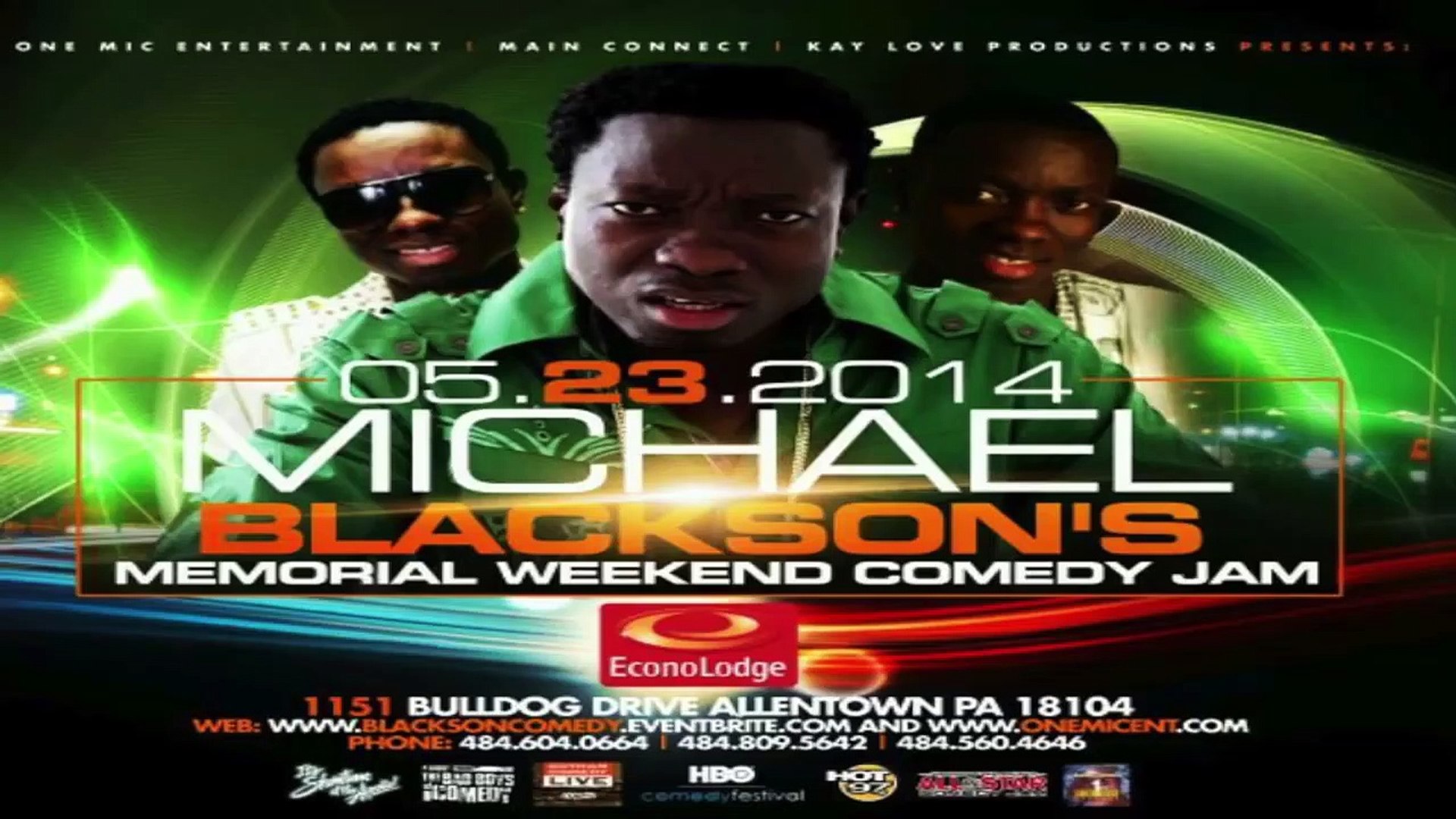 Michael Blackson  The African King Of Comedy  Live In Allentown Pa VIDEO