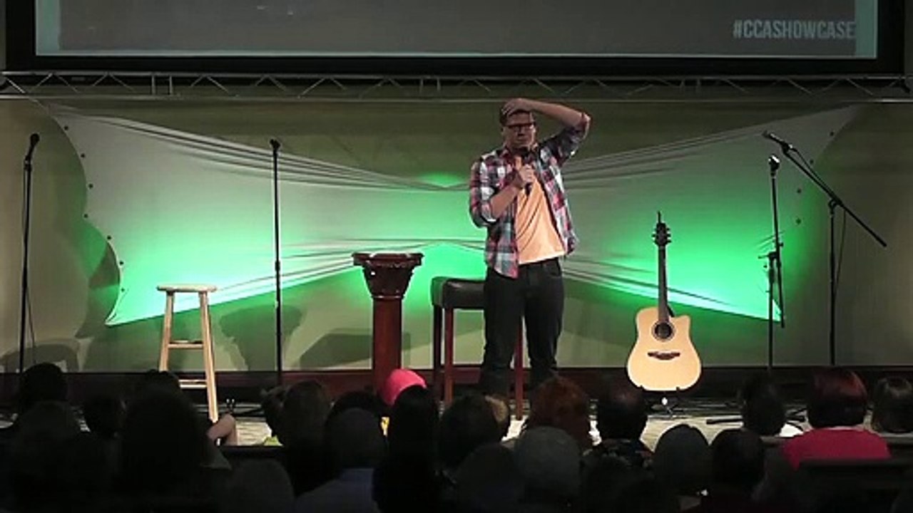 Messing up jokes at Christian Comedy Association Conference