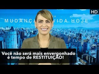 Você não será mais envergonhado é tempo de RESTITUIÇÃO ! // Bispa Cléo HD
