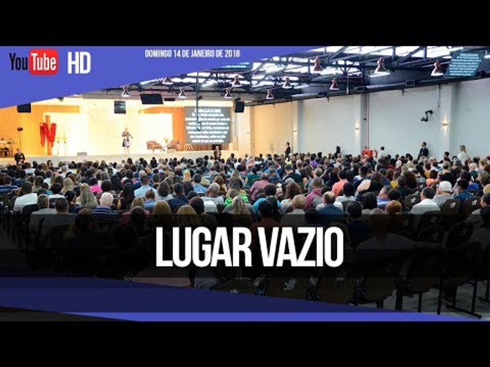 Lugar vazio // Palavra de Vida e Fé com a Bispa...