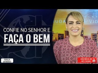 Confie no Senhor e faça o bem // Bispa Cléo HD