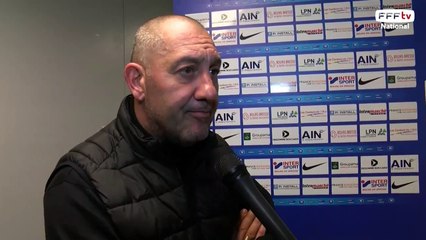 Interview entraineur Bourg-en-Bresse