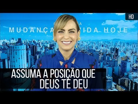 Assuma a posição que Deus te deu // Bispa Cléo HD
