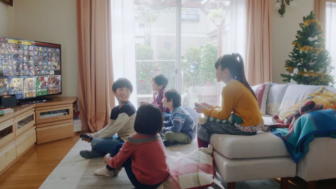Nintendo Switch - Anuncio navideño en Japón con...