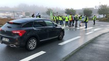 Barrage filtrant des Gilets jaunes de Vitré