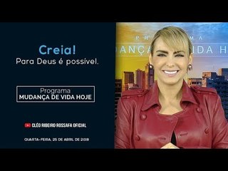 Creia! Para Deus é possível.// Bispa Cléo HD