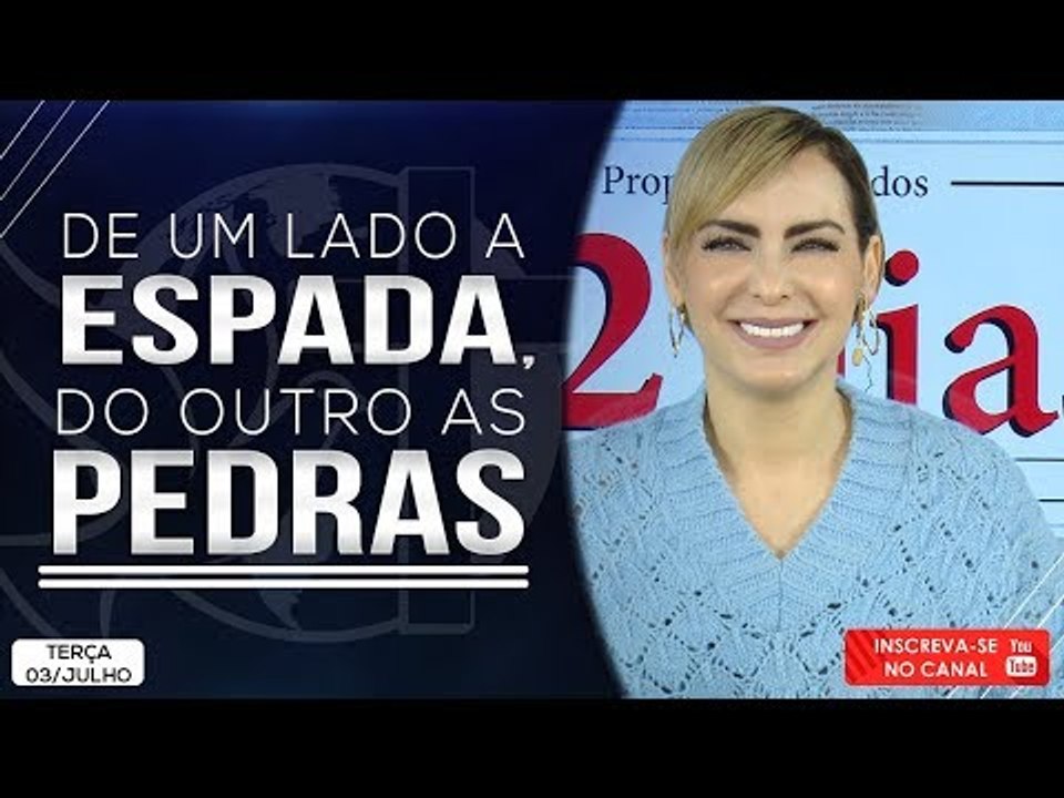 De um lado a espada, do outro as pedras// Bispa Cléo HD